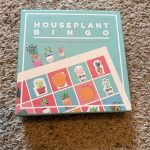 Houseplant Bingo Game - Green and Red